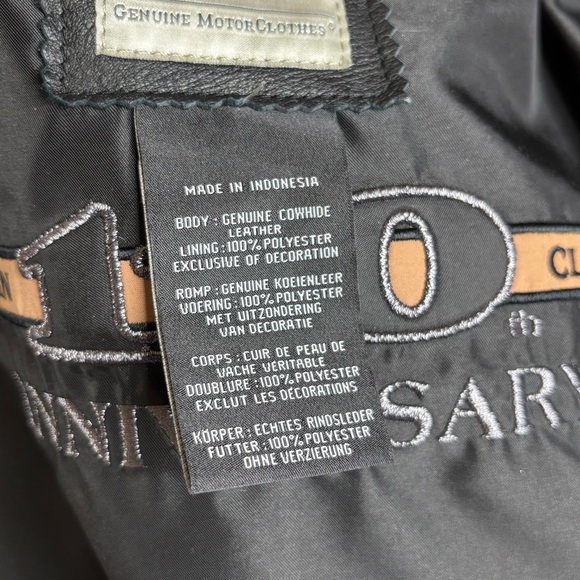 🚫SOLD🚫Harley Davidson 110th Anniversary Limited Edition Swarovski Leather Jacket - Picture 14 of 14